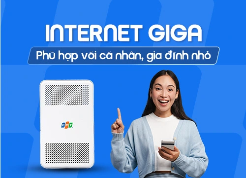 Đăng ký gói cước Internet FPT Giga Wifi 6